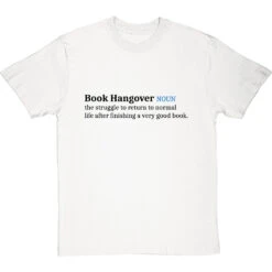 Book Hangover T-Shirt -Tshirt Store book hangover tshirt 1 whitetshirt