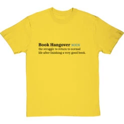 Book Hangover T-Shirt -Tshirt Store book hangover tshirt 1 yellowtshirt