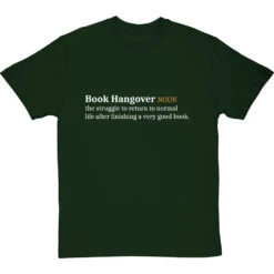 Book Hangover T-Shirt -Tshirt Store book hangover tshirt 2 bottlegreentshirt