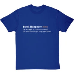 Book Hangover T-Shirt -Tshirt Store book hangover tshirt 2 royalbluetshirt