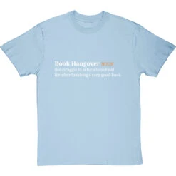 Book Hangover T-Shirt -Tshirt Store book hangover tshirt 2 skybluetshirt