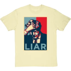 Boris Johnson "Liar" T-Shirt -Tshirt Store boris johnson liar poster tshirt naturaltshirt