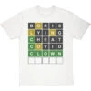 Boris, Lying, Cheat, Covid, Clown Wordle T-Shirt
