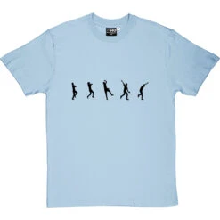 Bowling Action T-Shirt -Tshirt Store bowling action tshirt 1 skybluetshirt