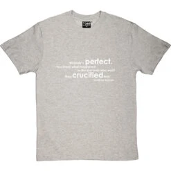 Geoffrey Boycott "Nobody's Perfect" Quote T-Shirt