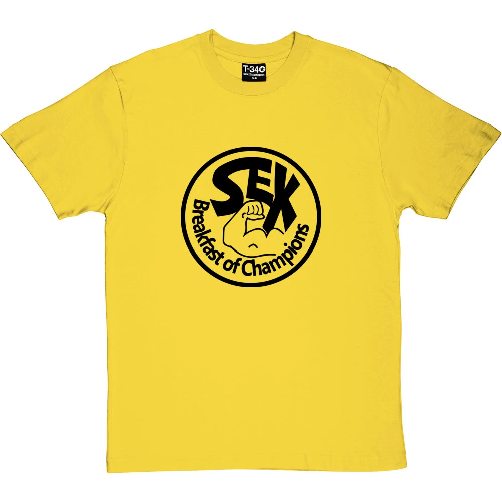 Sex: Breakfast Of Champions T-Shirt 5 Sex: Breakfast Of Champions T-Shirt - Image 5