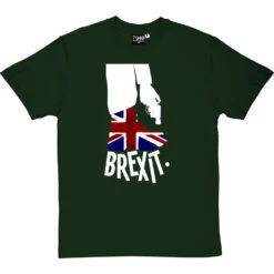 Brexit (Shooting Yourself In The Foot) T-Shirt -Tshirt Store brexit shoot foot tshirt 2 bottlegreentshirt
