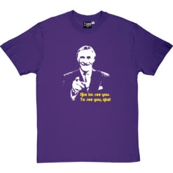 Bruce "Brucie" Forsyth T-Shirt -Tshirt Store bruceforsyth 111 purpletshirt