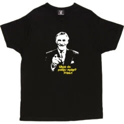 Bruce "Brucie" Forsyth T-Shirt -Tshirt Store bruceforsyth 114 black mens v neck tshirt