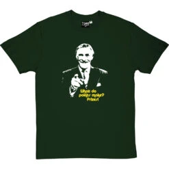 Bruce "Brucie" Forsyth T-Shirt -Tshirt Store bruceforsyth 114 bottlegreentshirt