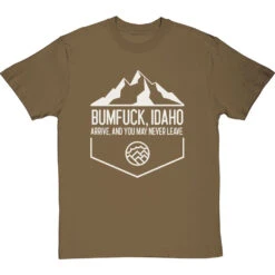 Bumfuck Idaho T-Shirt -Tshirt Store bumfuck idaho tshirt olivetshirt