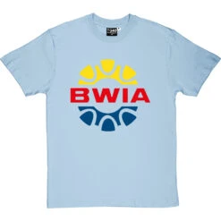 BWIA T-Shirt -Tshirt Store bwia tshirt skybluetshirt