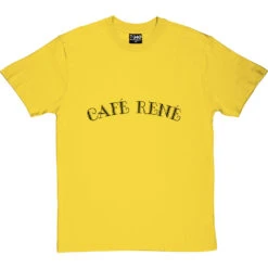 Cafe Rene T-Shirt -Tshirt Store cafe rene tshirt 1 yellowtshirt