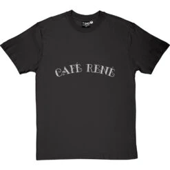 Cafe Rene T-Shirt -Tshirt Store cafe rene tshirt 2 charcoaltshirt
