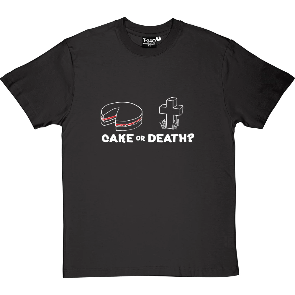 Cake Or Death T-Shirt 16 Cake Or Death T-Shirt - Image 16