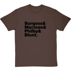 The Cambridge Four T-Shirt -Tshirt Store cambridge four tshirt 1 hazelnuttshirt