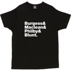 The Cambridge Four T-Shirt -Tshirt Store cambridge four tshirt 2 black mens v neck tshirt