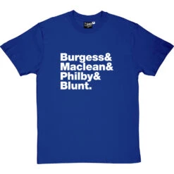 The Cambridge Four T-Shirt -Tshirt Store cambridge four tshirt 2 royalbluetshirt