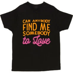 Can Anybody Find Me Somebody To Love T-Shirt -Tshirt Store can anybody find me somebody to love tshirt black mens v neck tshirt
