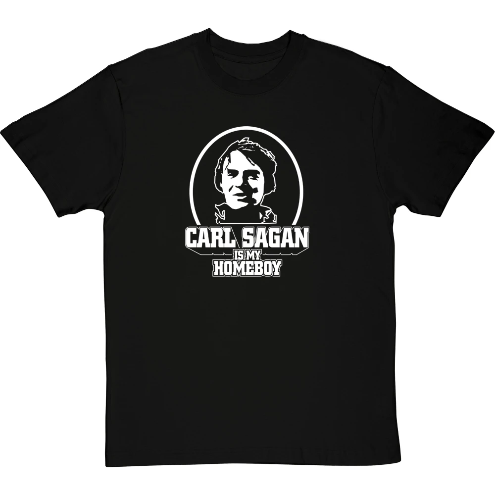 Carl Sagan Is My Homeboy T-Shirt 8 Carl Sagan Is My Homeboy T-Shirt - Image 8