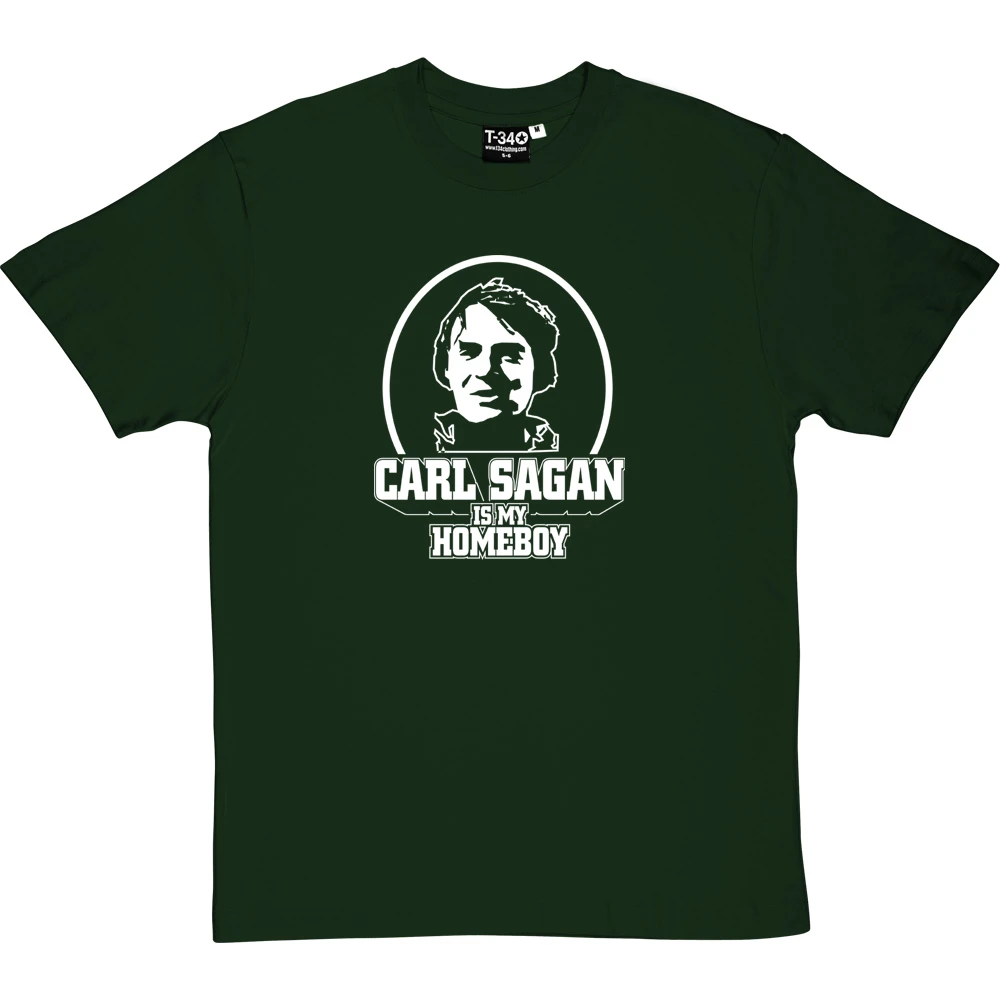 Carl Sagan Is My Homeboy T-Shirt 9 Carl Sagan Is My Homeboy T-Shirt - Image 9