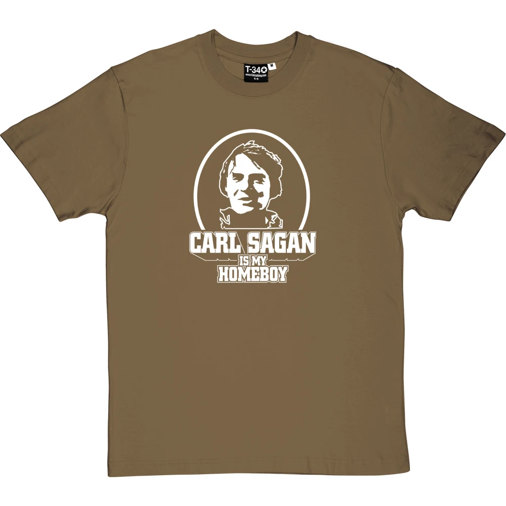 Carl Sagan Is My Homeboy T-Shirt 6 Carl Sagan Is My Homeboy T-Shirt - Image 6