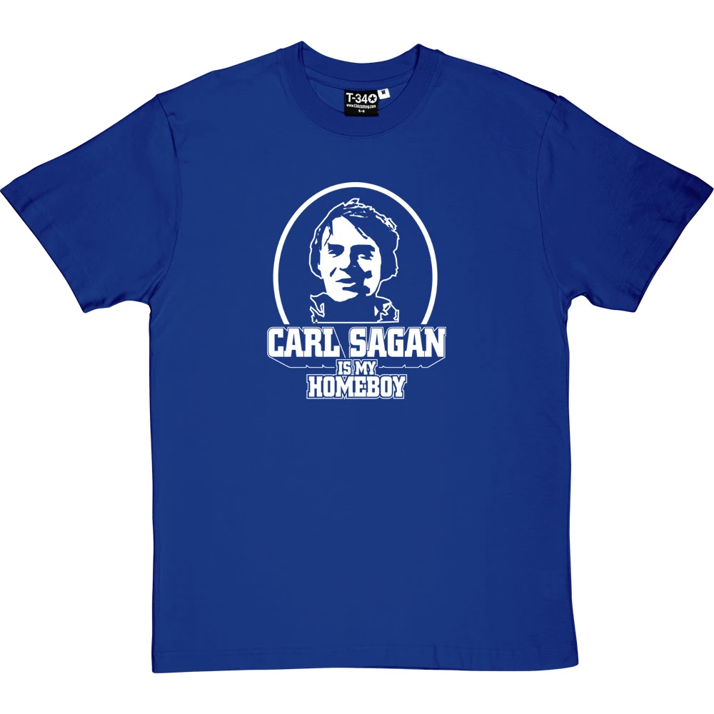 Carl Sagan Is My Homeboy T-Shirt 4 Carl Sagan Is My Homeboy T-Shirt - Image 4