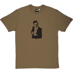 Johnny Cash Cigarette Design T-Shirt