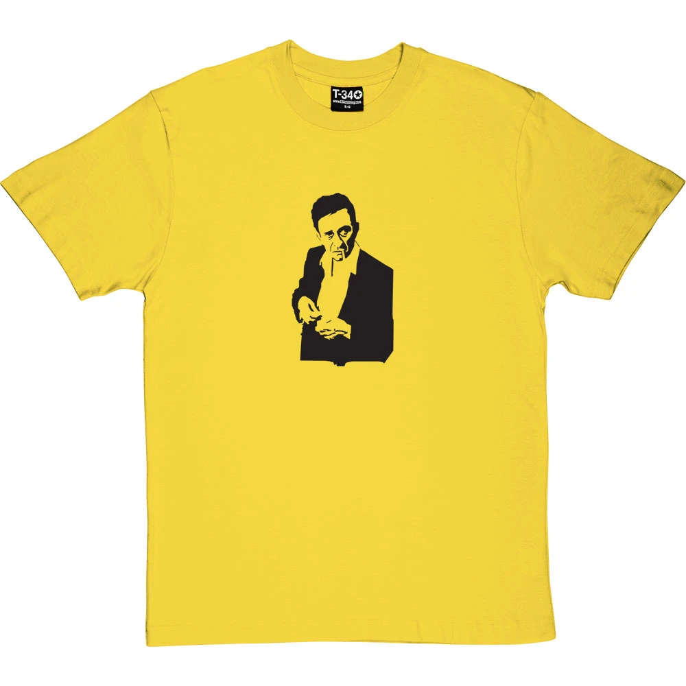 Johnny Cash Cigarette Design T-Shirt 4 Johnny Cash Cigarette Design T-Shirt - Image 4