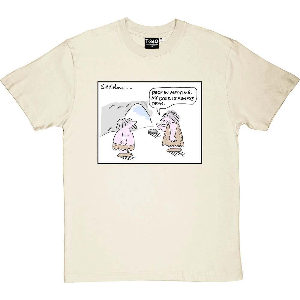 Caveman Door T-Shirt 10 Caveman Door T-Shirt - Image 10