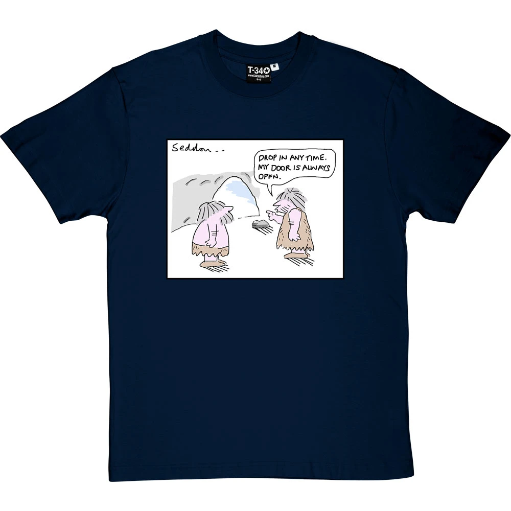 Caveman Door T-Shirt 8 Caveman Door T-Shirt - Image 8