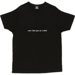 Ceci N'est Pas Un T-Shirt -Tshirt Store ceci nest pas un t shirt tshirt 2 black mens v neck tshirt