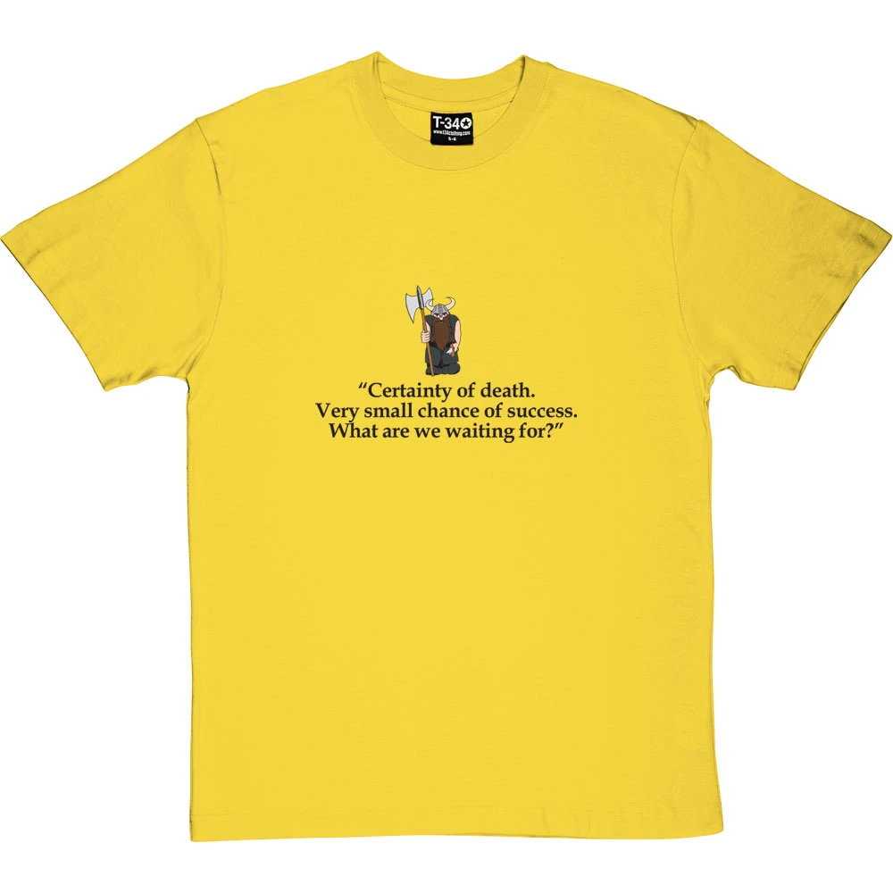 Gimli: Certainty Of Death Quote T-Shirt 2 Gimli: Certainty Of Death Quote T-Shirt - Image 2