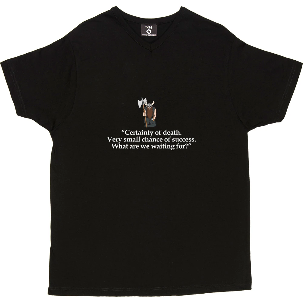 Gimli: Certainty Of Death Quote T-Shirt 4 Gimli: Certainty Of Death Quote T-Shirt - Image 4