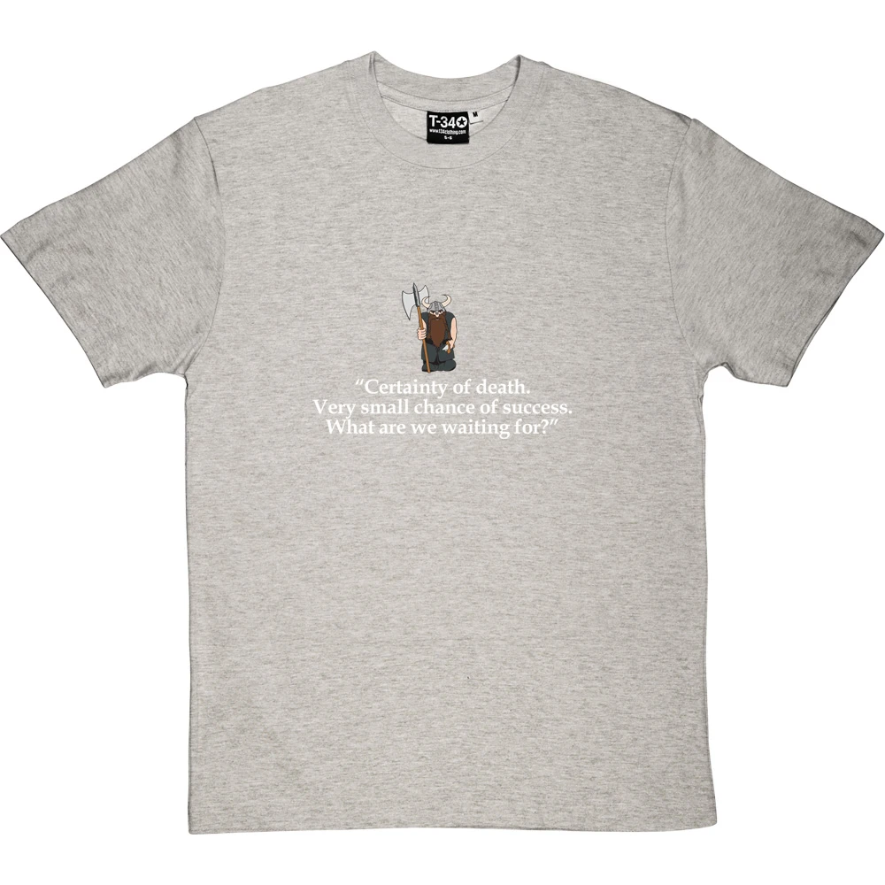 Gimli: Certainty Of Death Quote T-Shirt 1 Gimli: Certainty Of Death Quote T-Shirt