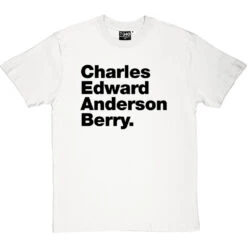 Charles Edward Anderson Berry T-Shirt -Tshirt Store charles edward anderson berry tshirt 1 whitetshirt