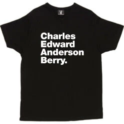 Charles Edward Anderson Berry T-Shirt -Tshirt Store charles edward anderson berry tshirt 2 black mens v neck tshirt