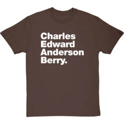 Charles Edward Anderson Berry T-Shirt -Tshirt Store charles edward anderson berry tshirt 2 hazelnuttshirt