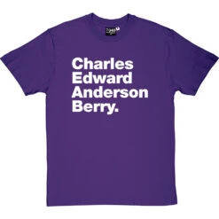 Charles Edward Anderson Berry T-Shirt -Tshirt Store charles edward anderson berry tshirt 2 purpletshirt