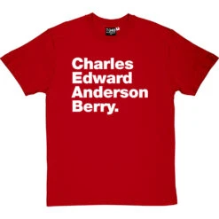 Charles Edward Anderson Berry T-Shirt -Tshirt Store charles edward anderson berry tshirt 2 redtshirt
