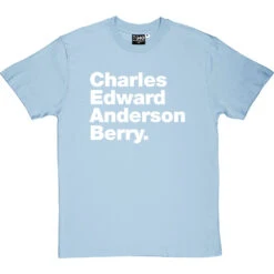 Charles Edward Anderson Berry T-Shirt -Tshirt Store charles edward anderson berry tshirt 2 skybluetshirt