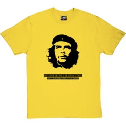 Che Guevara Songs T-Shirt -Tshirt Store che guevara songs tshirt yellowtshirt