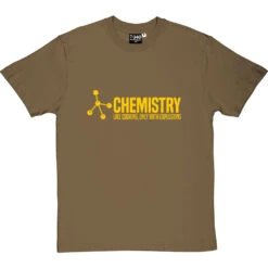 Chemistry: Like Cooking, Only With Explosions T-Shirt -Tshirt Store chemistry cooking tshirt 6 olivetshirt