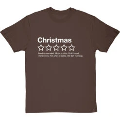 Christmas: 0 Stars T-Shirt -Tshirt Store christmas 0 stars tshirt 2 hazelnuttshirt