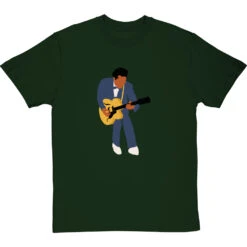 Chuck Berry T-Shirt -Tshirt Store chuck berry large print tshirt bottlegreentshirt