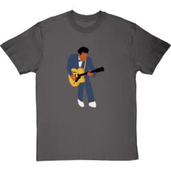 Chuck Berry T-Shirt -Tshirt Store chuck berry large print tshirt charcoaltshirt