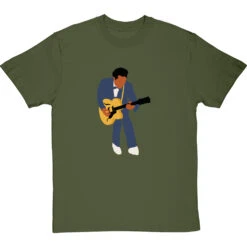Chuck Berry T-Shirt -Tshirt Store chuck berry large print tshirt olivetshirt