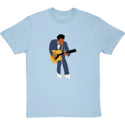 Chuck Berry T-Shirt -Tshirt Store chuck berry large print tshirt skybluetshirt