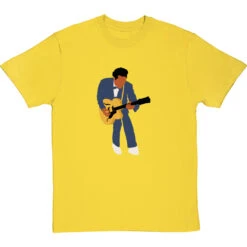 Chuck Berry T-Shirt -Tshirt Store chuck berry large print tshirt yellowtshirt