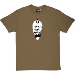Winston Churchill Mohican T-Shirt -Tshirt Store churchillmohican olivetshirt